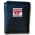 Virginia Tech Hokies Leather Tri-fold Wallet